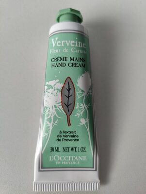 Crème mains verveine fleur de carotte