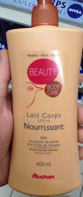 Lait corps ultra nourrissant au Beurre de karité et à l'huile de mangue