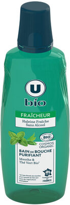 Bain de bouche Purifiant Menthe & Thé Vert Bio