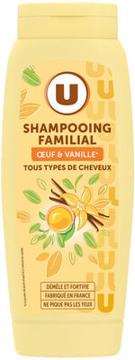 Shampooing familial oeuf & vanille