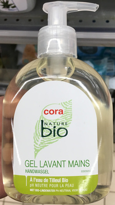 Gel lavant mains à l'eau de tilleul bio