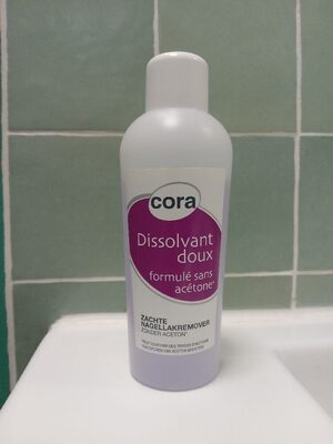 Dissolvant doux (formulé sans acétone)