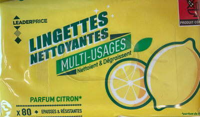 Lingettes nettoyantes Multi-usages