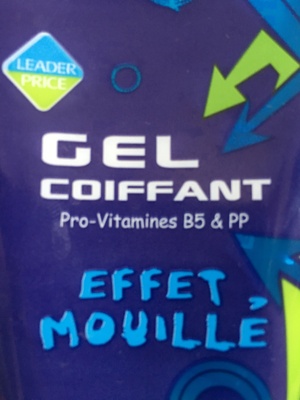 Gel coiffant effect mouillé fixation normale