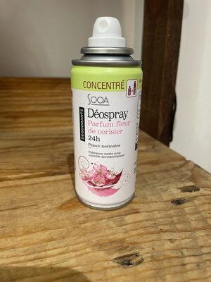 Déodorant parfum fleur de cerise