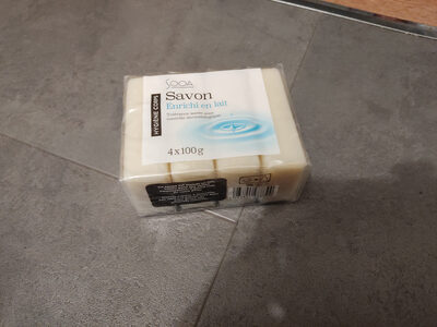 savon enrichi en lait