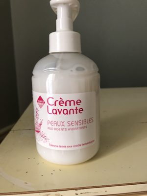 Crème lavante peaux sensibles