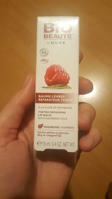 Baume lèvres réparateur teinte