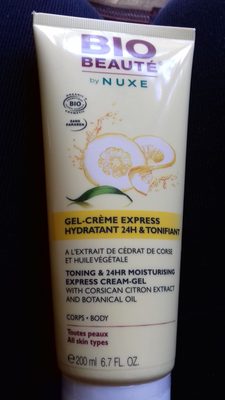 gel-crème express hydratant 24h & tonifiant