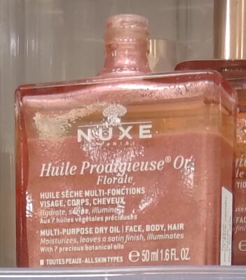 Nuxe Huile Prodigieuse Or Florale Multi-Purpose Dry Oil Face And Body