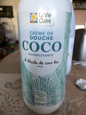 Crème de douche coco