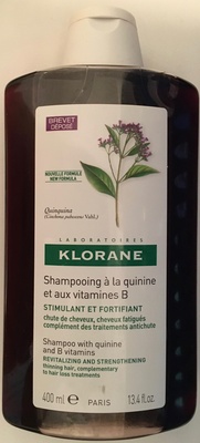 Shampooing à la quinine et aux vitamines B