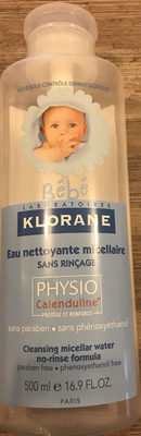 Eau nettoyante micellaire sans rinçage