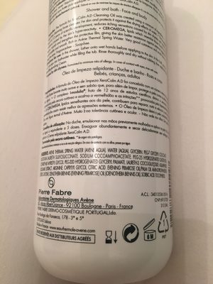 Avène Xeracalm A. d Huile Lavante 400 ML
