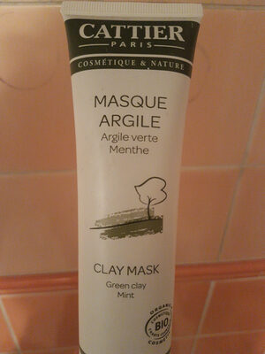 masque argile