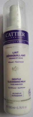 Cattier lait démaquillant caresse d'herboriste