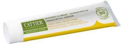 Dentifrice à l\'argile & citron