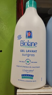 Biolane Gel lavant surgras sans paraben