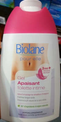 Gel apaisant toilette intime