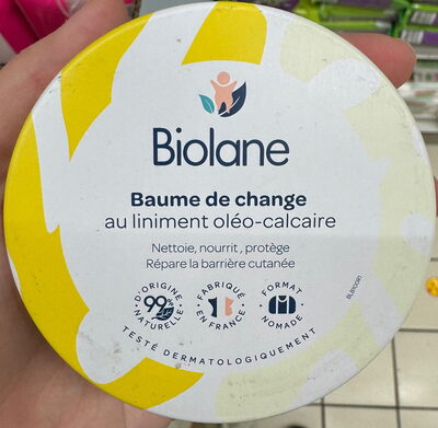 Baume de change au liniment oléo-calcaire