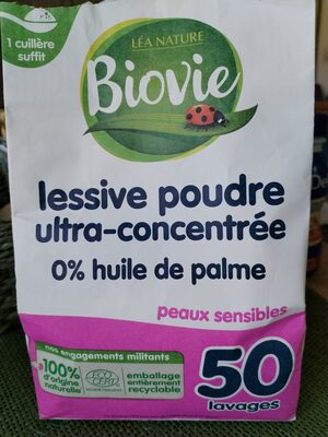 Lessive en poudre ultra concentrée