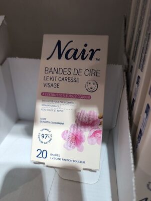 Bandes de cire kit caresse