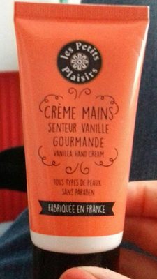 Crème mains senteur vanille gourmande