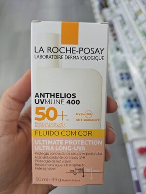 La Roche Anthelios Fluido con color