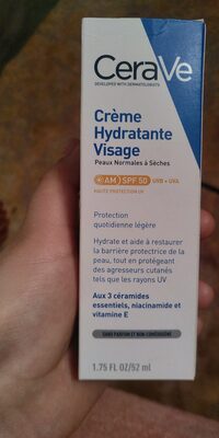 CeraVe SPF50 Hydraterende Gezichtscrème