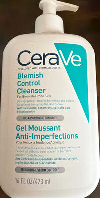 Gel moussant anti-imperfections