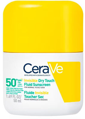 CeraVe SPF50+ Invisible Dry Touch Fluid Sunscreen