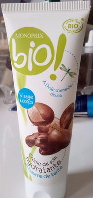 Crème de soin hydratante au beurre de karité