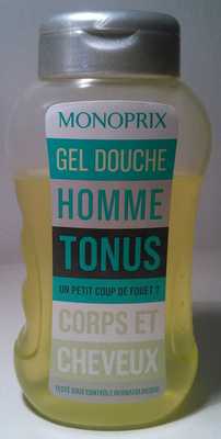 Gel douche homme Tonus Corps et cheveux