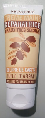 Crème mains réparatrice peaux très sèches