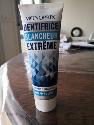Dentifrice Blancheur Extrême