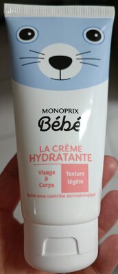 La crème hydratante