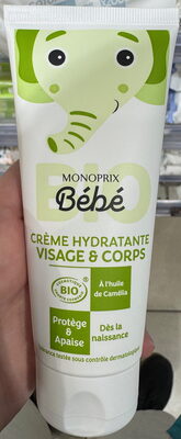 Crème hydratante visage & corps bio