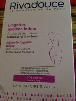 Lingettes hygiène intime