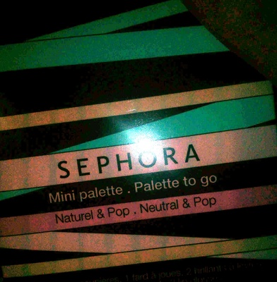 Mini palette naturel & pop