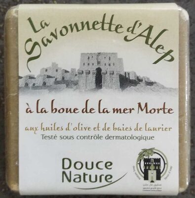 La savonnette d'Alep à la boue de la mer Morte