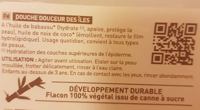 Douche Douceur Des Iles - 1L - Douce Nature
