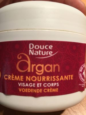 Crème nourrissante Argan 