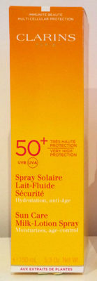 Spray Solaire Lait Fluide Sécurité