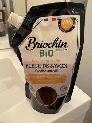Savon pour les mains fleur de savon miel & citron