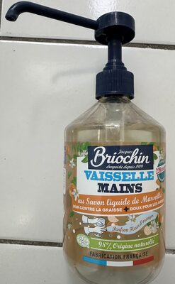 Vaisselle mains au Savon liquide de Marseille
