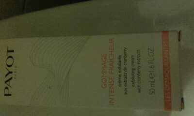 gommage intense fraîcheur