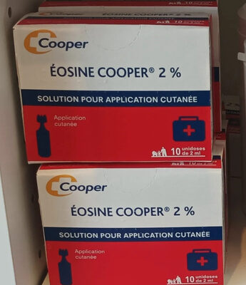 Eosine Cooper 2%, solution cutanée - 10 unidoses