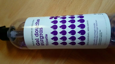 gel douche sur gras marque verte