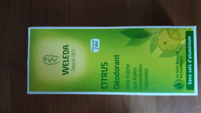Déodorant citrus weleda 