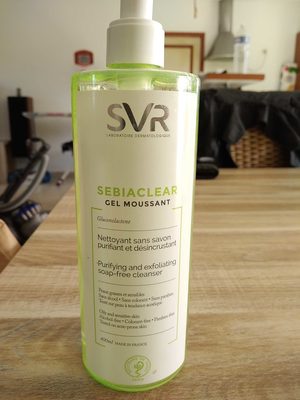 Nettoyant sans savon purifiant et désincrisrant